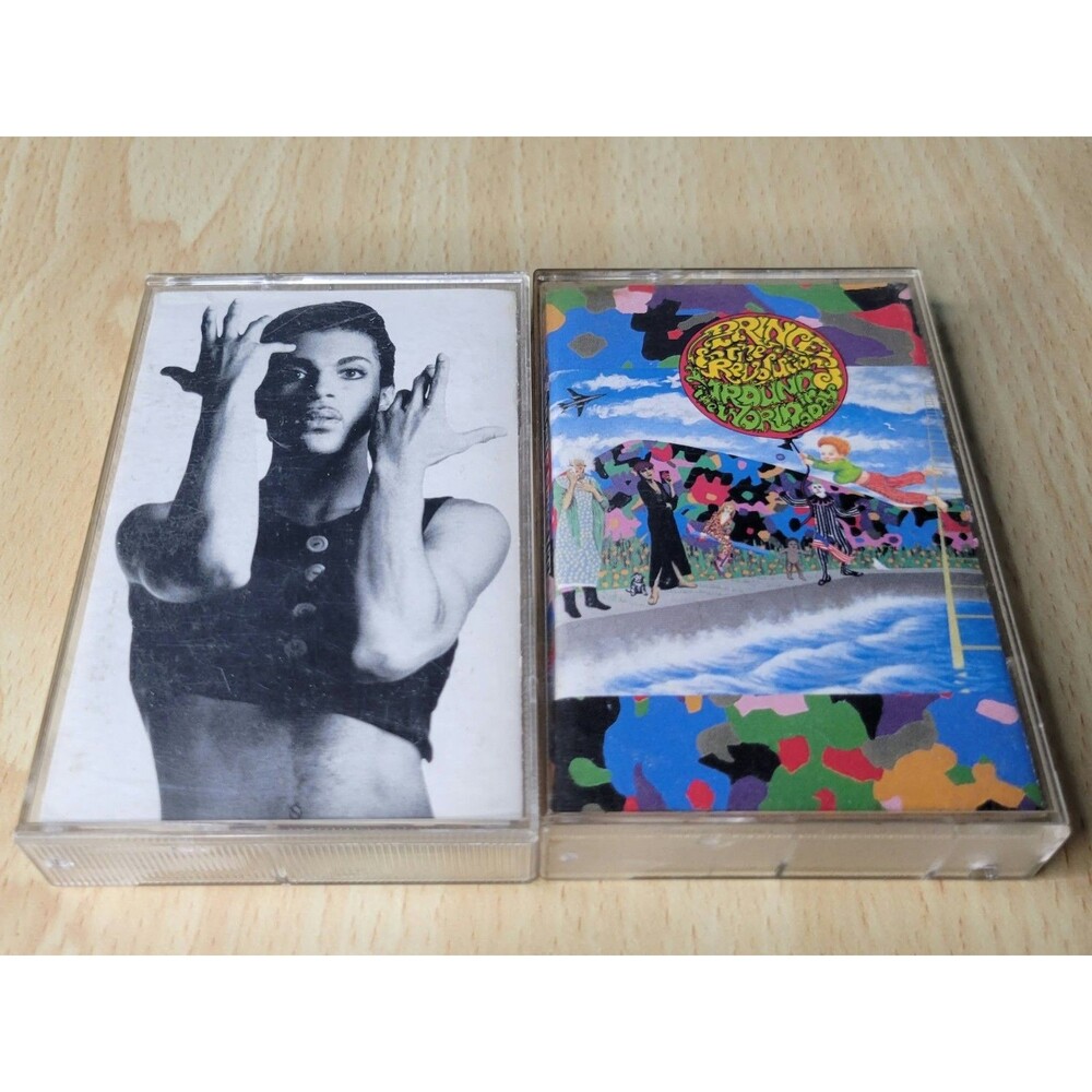 Prince Cassette Tape Lot Around The World Parade